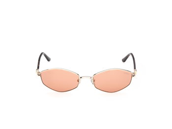 Das Bild zeigt die Sonnenbrille GU00289 von Guess in der Farbe Gold.