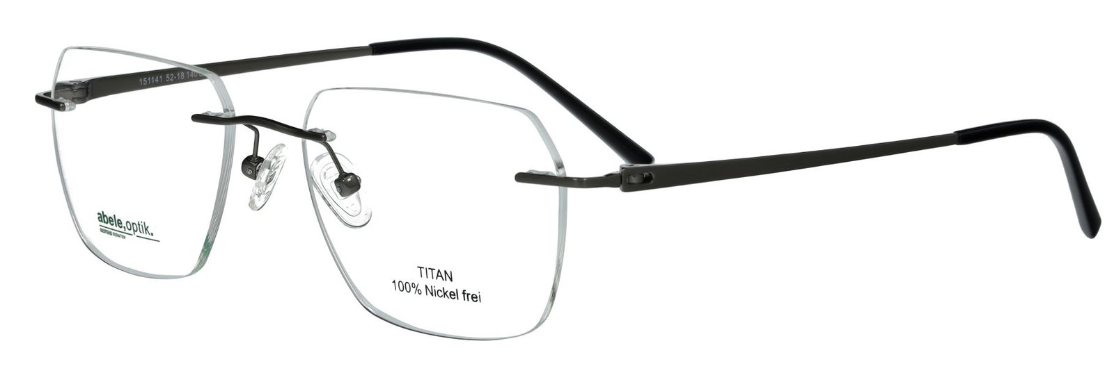 Titanbrille 151141 für Herren in Gun