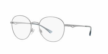 Das Bild zeigt die Korrektionsbrille EA1144 3015 von der Marke Emporio Armani in Silber.