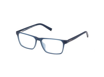 Das Bild zeigt die Korrektionsbrille TB1816-H 091 von der Marke Timberland in matt blau.