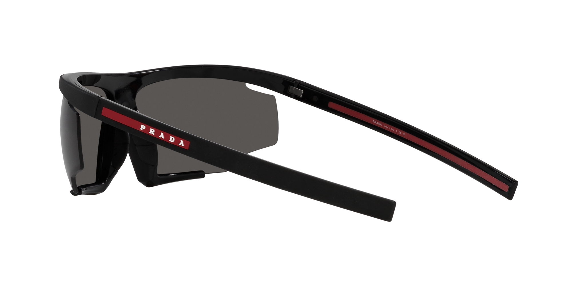 Prada Linea Rossa Sonnenbrille für Herren in Schwarz matt PS 07YS DG006F 76