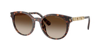 Auf diesem Bild sehen Sie die Korrektionsbrille 0MK2264 von Michael Kors in Havana.