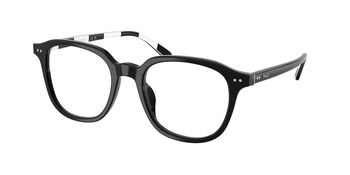 Das Bild zeigt die Korrektionsbrille 2283U von der Marke Polo in Schwarz Weiß.