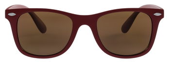 Das Bild zeigt die Sonnenbrille 722083 von der Marke Abele Optik in Dunkelrot.