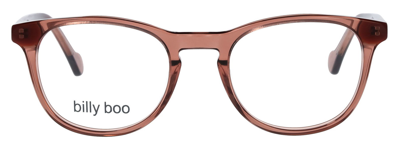 das Bild zeigt die Korrektionsbrille 150061 in der Farbe Braun Transparent von Abele Optik.