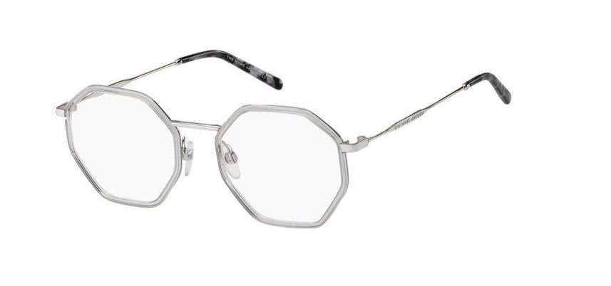 Das Bild zeigt die Korrektionsbrille 538 KB7 von der Marke Marc Jacobs in grau, silber.