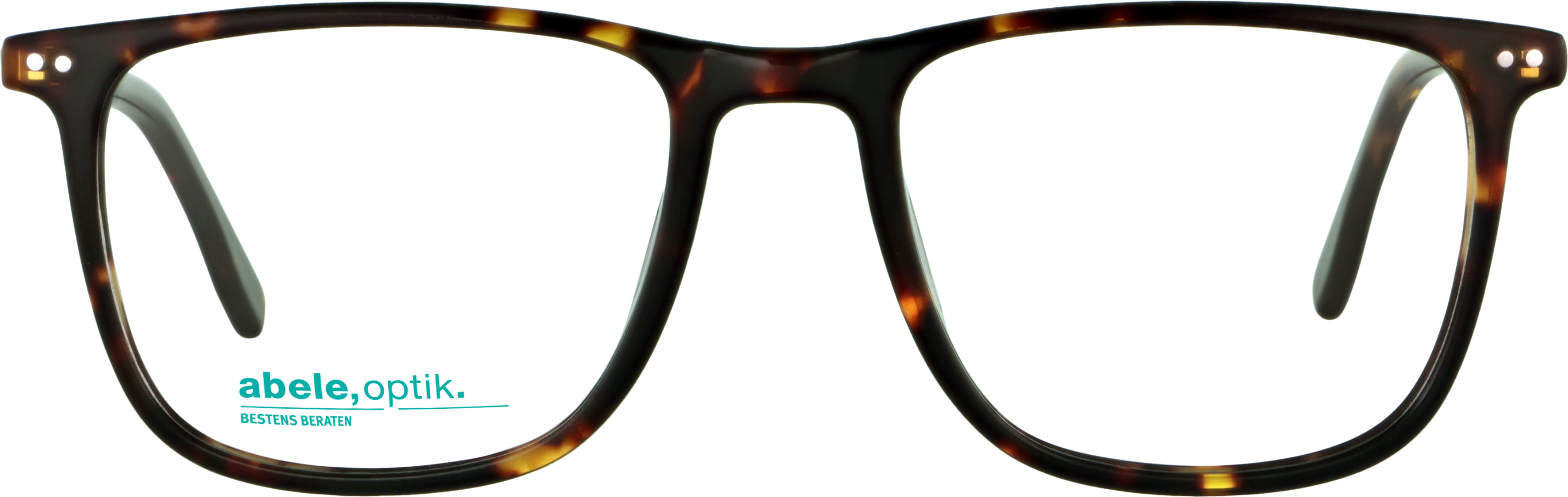 Das Bild zeigt die Korrektionsbrille 141511 von der Marke Abele Optik in havanna.