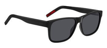 Das Bild zeigt die Sonnenbrille HG1260/S 807 von der Marke Hugo in schwarz.