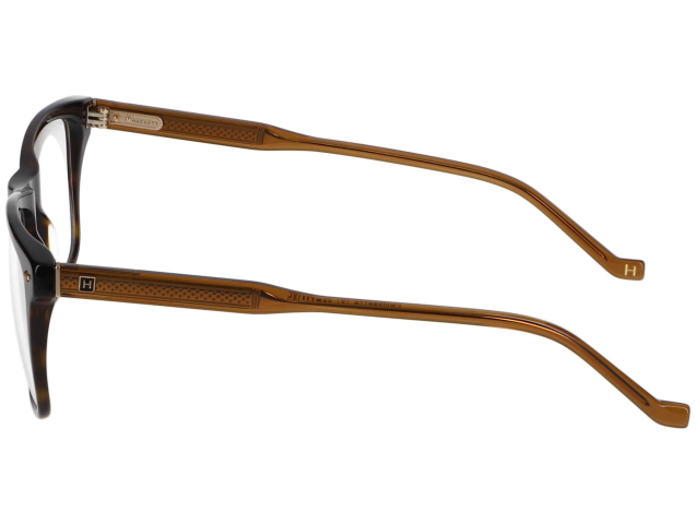 Das Bild zeigt die Korrektionsbrille 375 101 von der Marke Hackett in Braun.