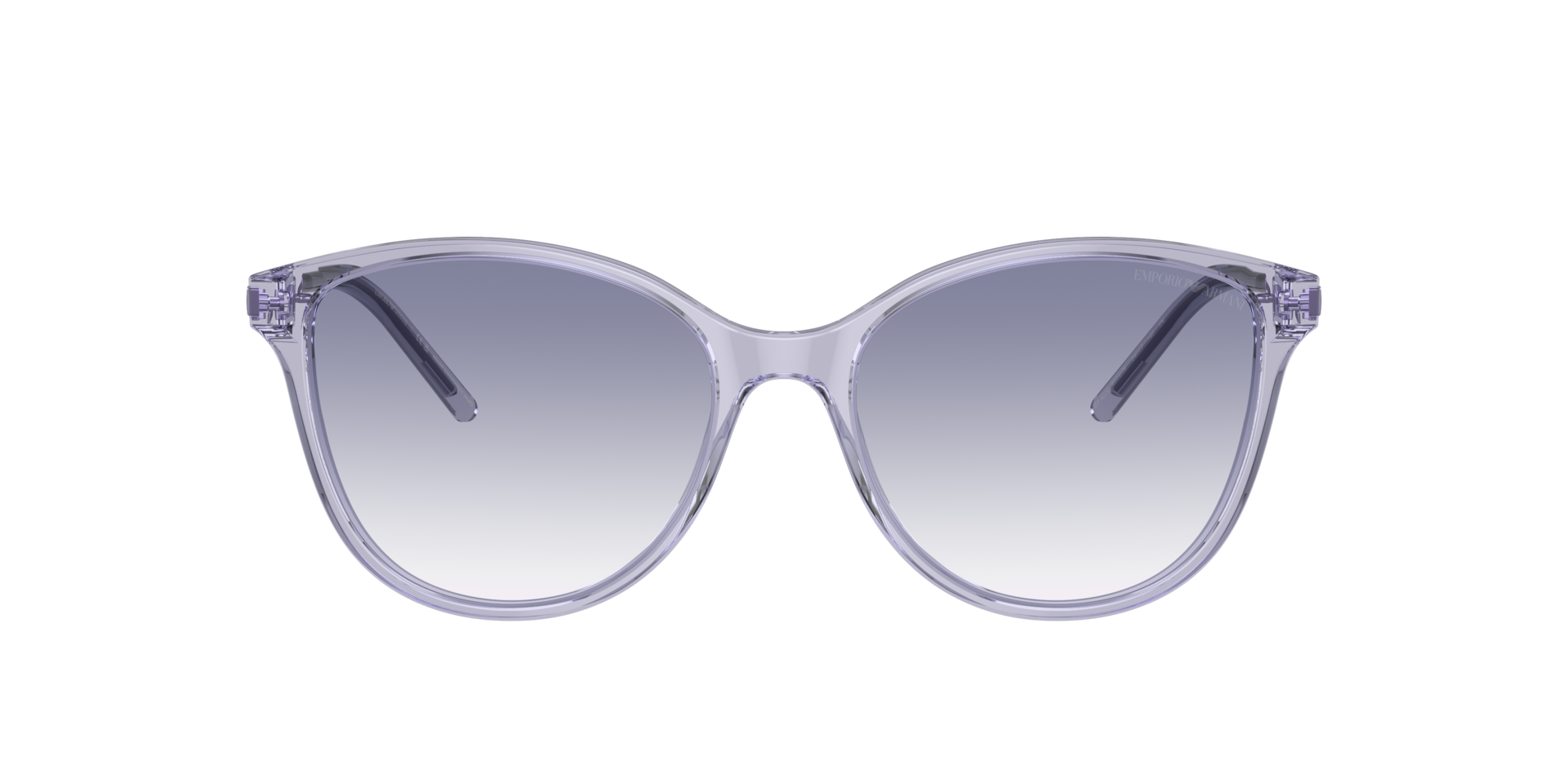 Das Bild zeigt die Sonnenbrille EA4220 611179 von der Marke Emporio Armani in flieder.