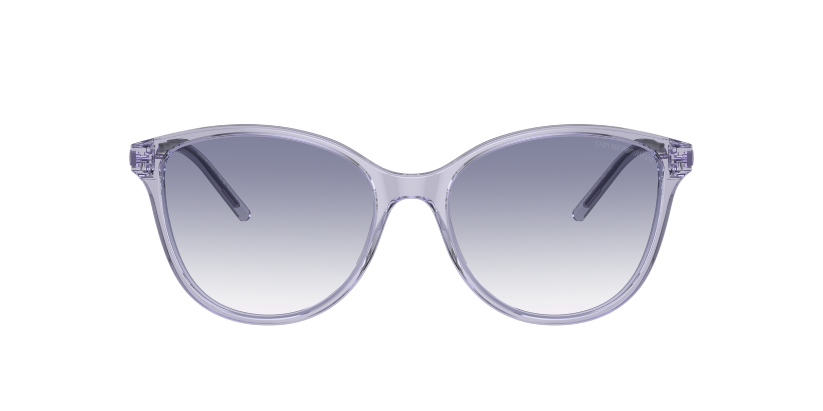 Das Bild zeigt die Sonnenbrille EA4220 611179 von der Marke Emporio Armani in flieder.