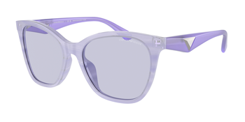 Das Bild zeigt die Sonnenbrille EA4222 61131A von der Marke Emporio Armani in flieder.