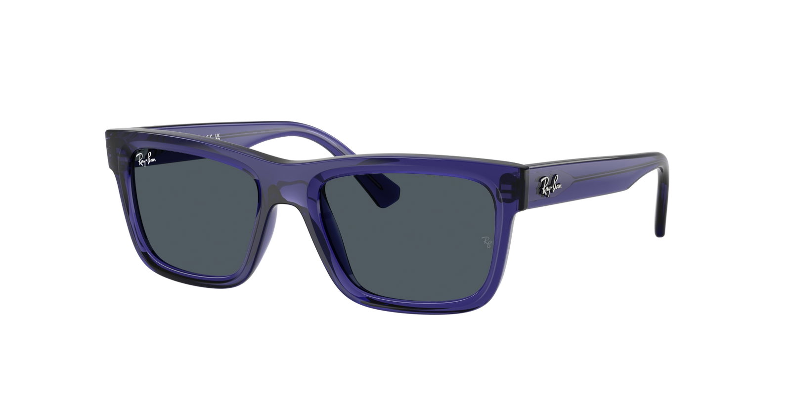 das Bild zeigt die Sonnenbrille 9196S von Ray Ban für Kinder in der Farbe Blau.