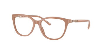 Das Bild zeigt die Korrektionsbrille EA3190 5146 von der Marke Emporio Armani in Apricot.