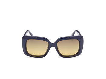 Das Bild zeigt die Sonnenbrille MM0030 90F von der Marke Max Mara in Blau.