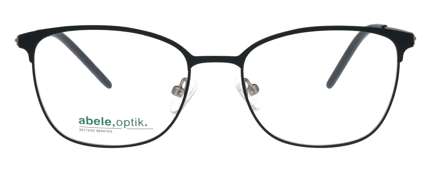 abele optik Brille für Damen in schwarz matt 147061