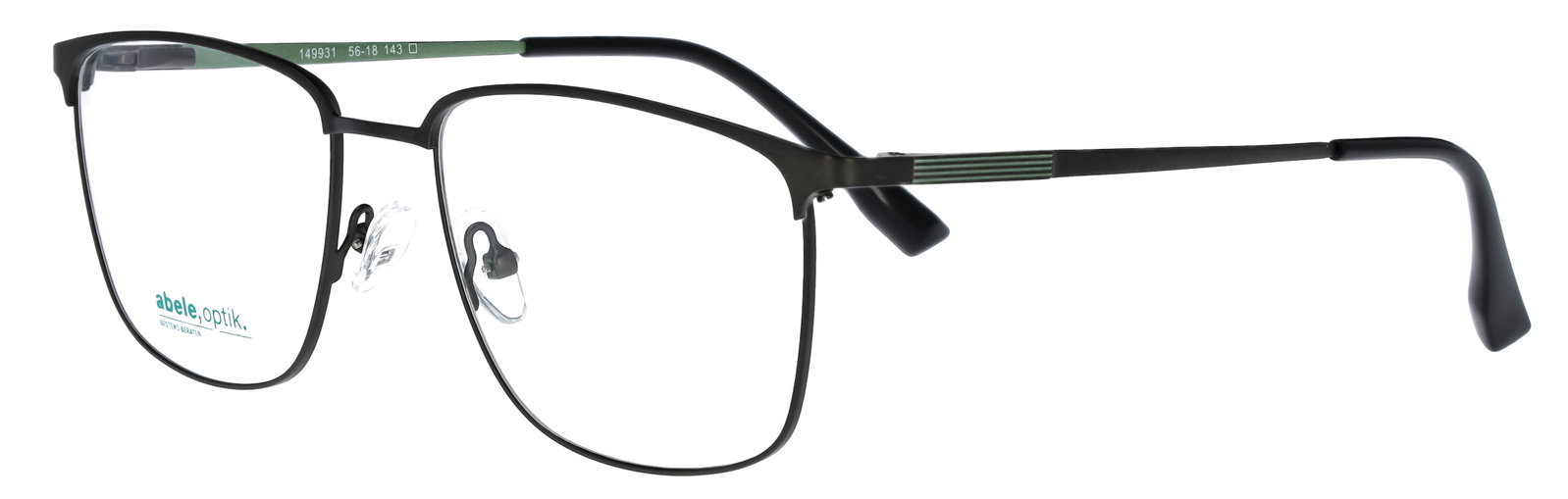 Abele Optik Brille für Herren in graugrün matt 149931