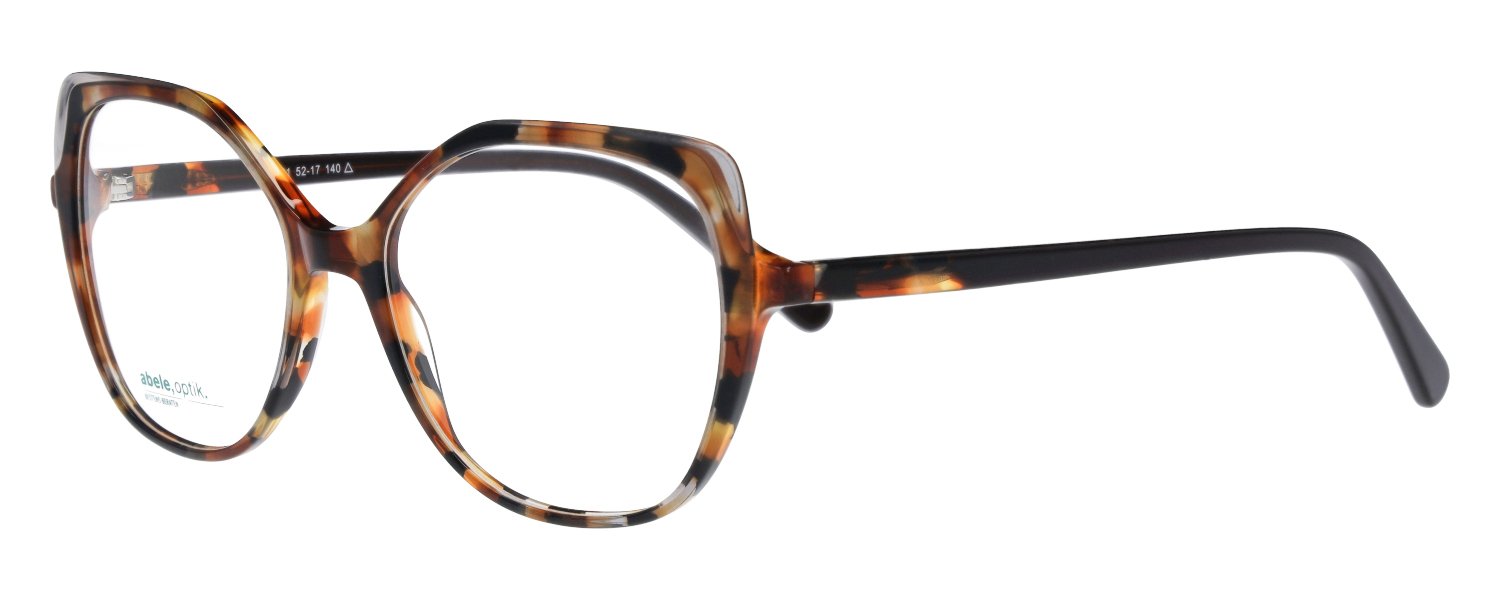 abele optik Brille für Damen in braun gefleckt 147801
