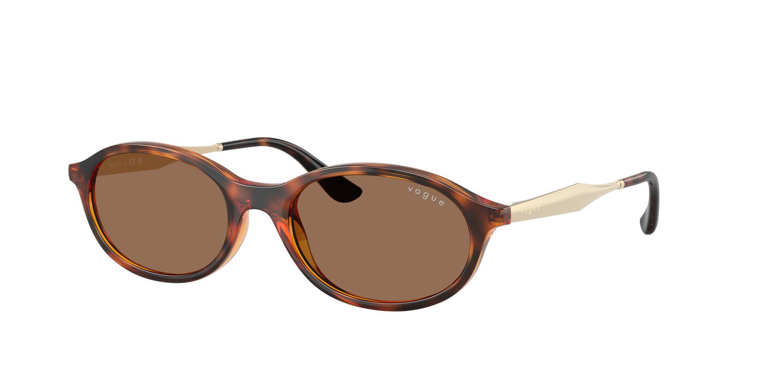 Vogue Sonnenbrille in Dunkelhavanna VO5625S W65673