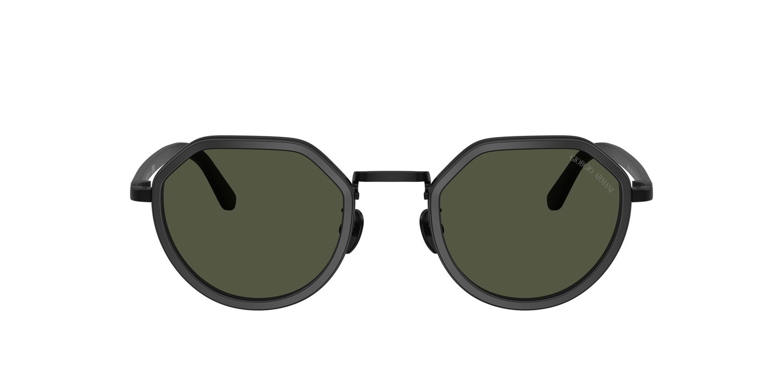 Das Bild zeigt die Giorgio Armani Sonnenbrille AR6181 in Schwarz