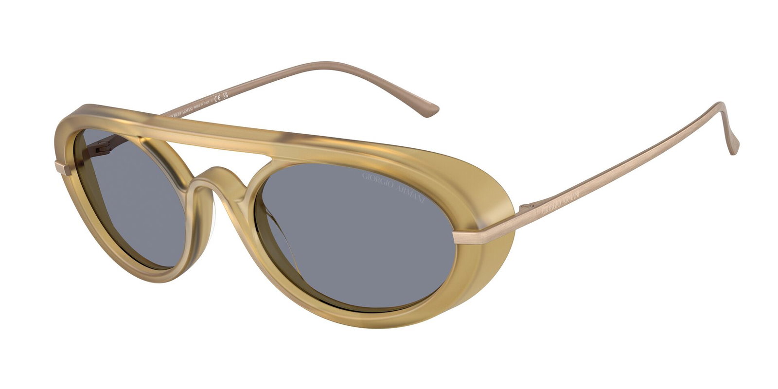 Das Bild zeigt die Giorgio Armani Sonnenbrille AR8256 in Sand