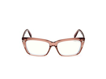 Das Bild zeigt die Korrektionsbrille FT5894-B 072 von der Marke Tom Ford in bronze.