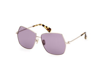 Das Bild zeigt die Sonnenbrille MM0035-H 32Y von der Marke Max Mara in Blassgold.