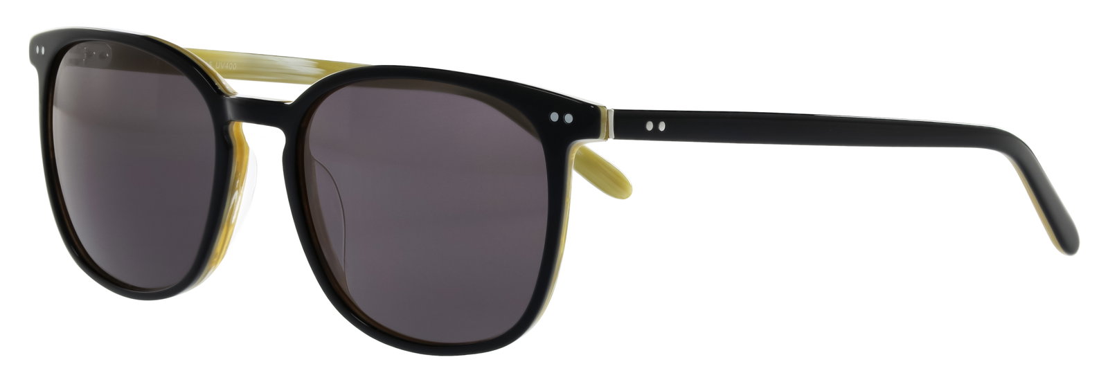 Das Bild zeigt die Sonnenbrille 721802 von der Marke Abele Optik in Schwarz.