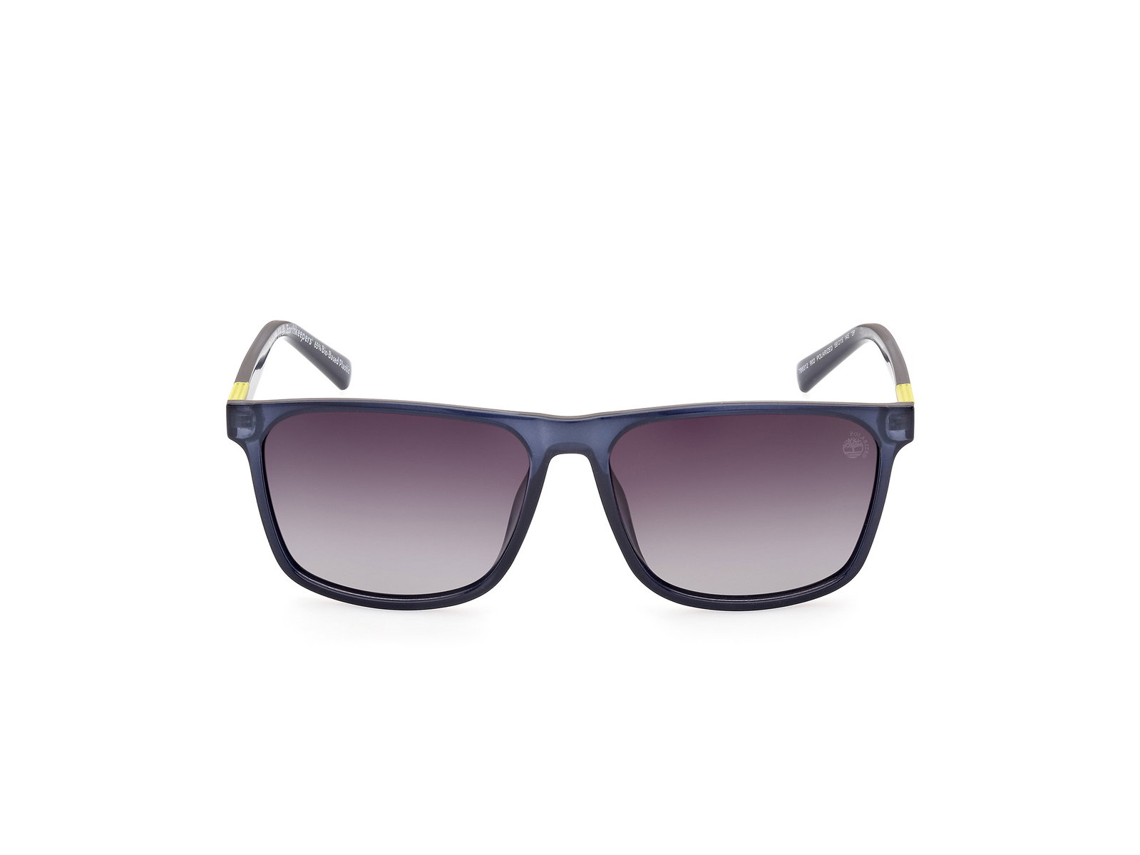 Das Bild zeigt die blaue Timberland Sonnenbrille TB9312 frontal von vorne.