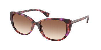 Ralph Sonnenbrille in Havana Violet glänzend RA5340U 623913