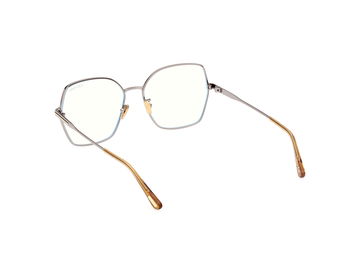 Das Bild zeigt die Korrektionsbrille FT5876-B 014 von der Marke Tom Ford in silber.