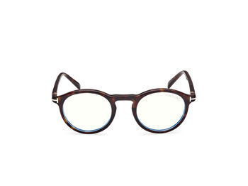 Das Bild zeigt die Brille FT5979-B 052 von der Marke Tom Frod in Dunkel Havanna.