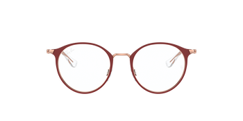Das Bild zeigt die Ray Ban Junior Fassung 1053 4077 von vorne.