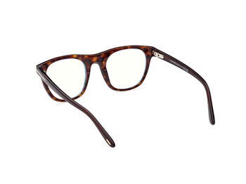 Das Bild zeigt die Korrektionsbrille FT5895-B 052 von der Marke Tom Ford in havanna.