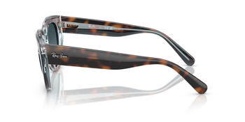 Das Bild zeigt die Sonnenbrille RB2286 1413S3 von der Marke Ray-Ban in Dunkelhavanna/transparent.