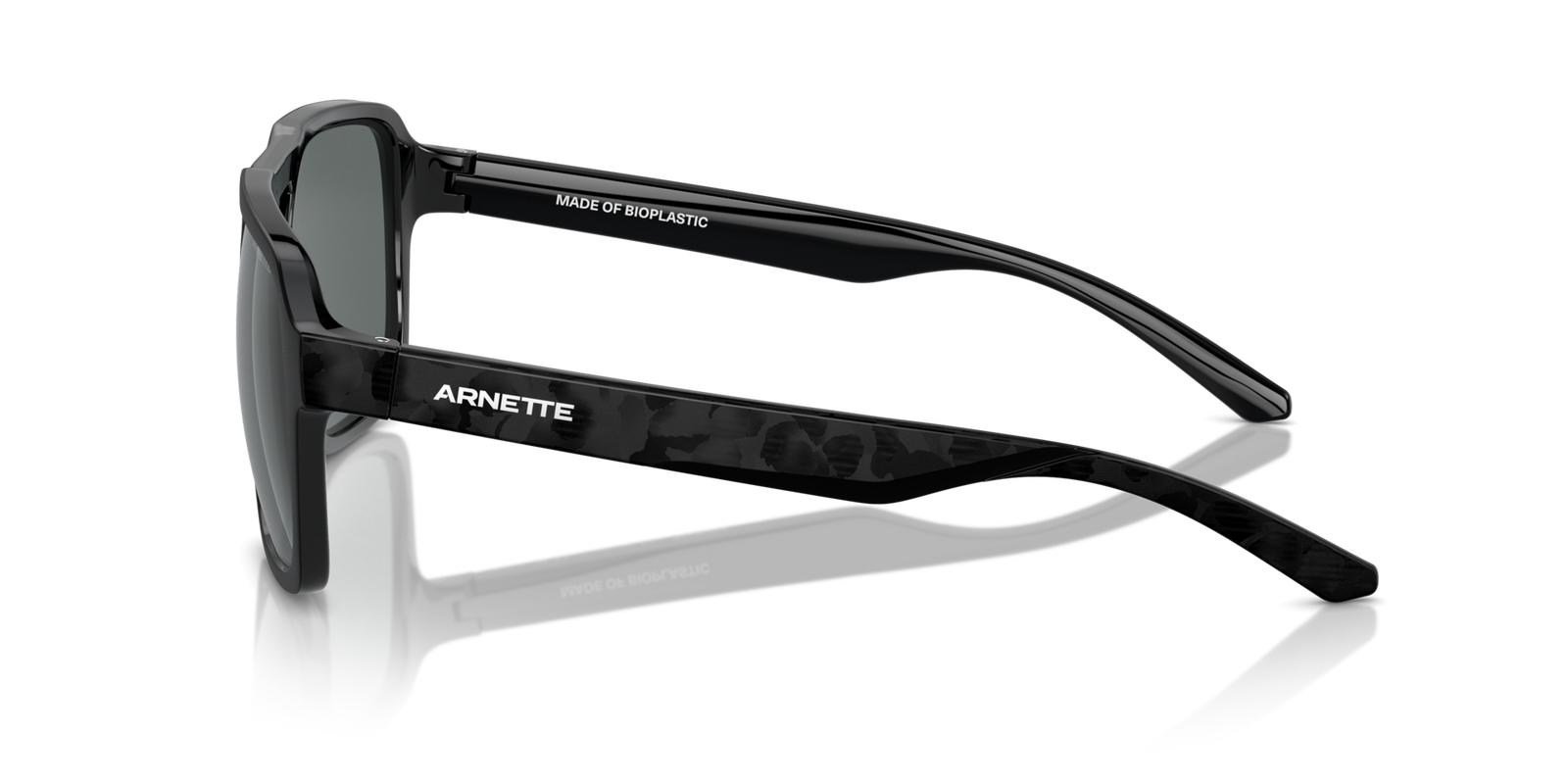 Das Bild zeigt die Sonnenbrille AN4339 290081 von der Marke Arnette in schwarz.