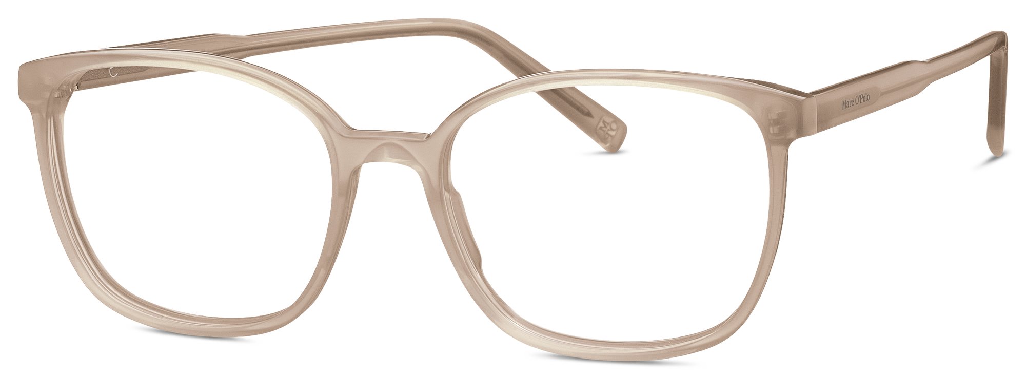 Das Bild zeigt die Korrektionsbrille 503207 60 von der Marke Marc O‘Polo in nude.