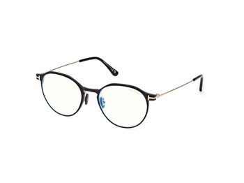 Tom Ford Brille FT5866-B 002 52 schwarz / rose gold