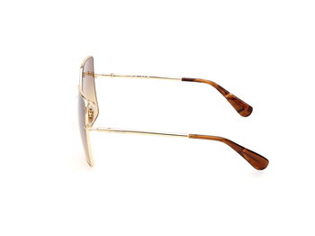 Das Bild zeigt die Sonnenbrille MM0062-H 30F von der Marke Max Mara in Tiefgold