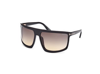 Tom Ford Sonnenbrille Clint-02 in schwarz FT1066 01B
