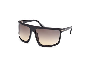  Tom Ford Sonnenbrille Clint-02 in schwarz FT1066 01B