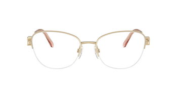 Das Bild zeigt die Korrektionsbrille RL5129 von der Marke Ralph Lauren in Gold.