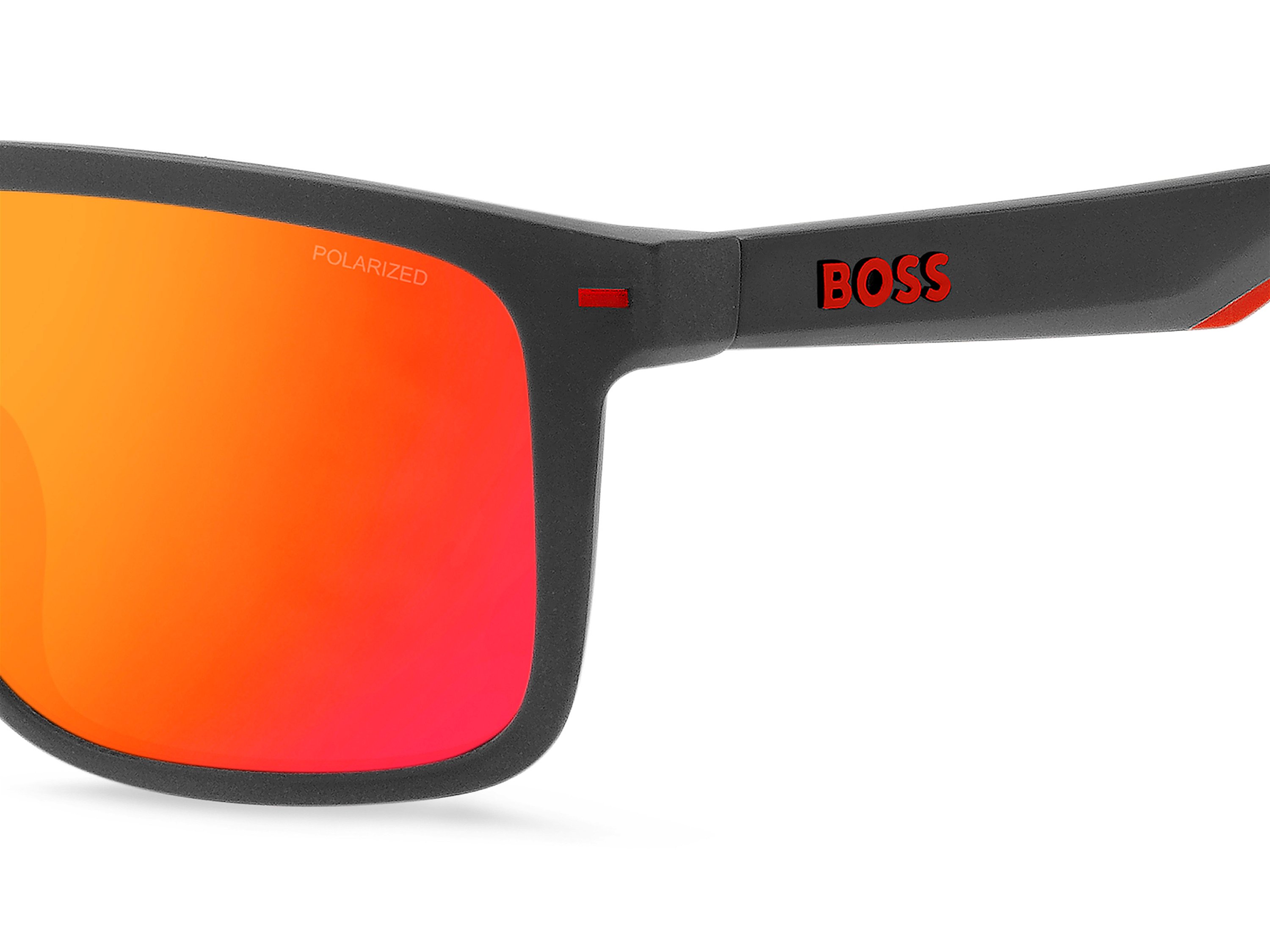Boss Sonnenbrille 1542/F/S 34N matt grau rot