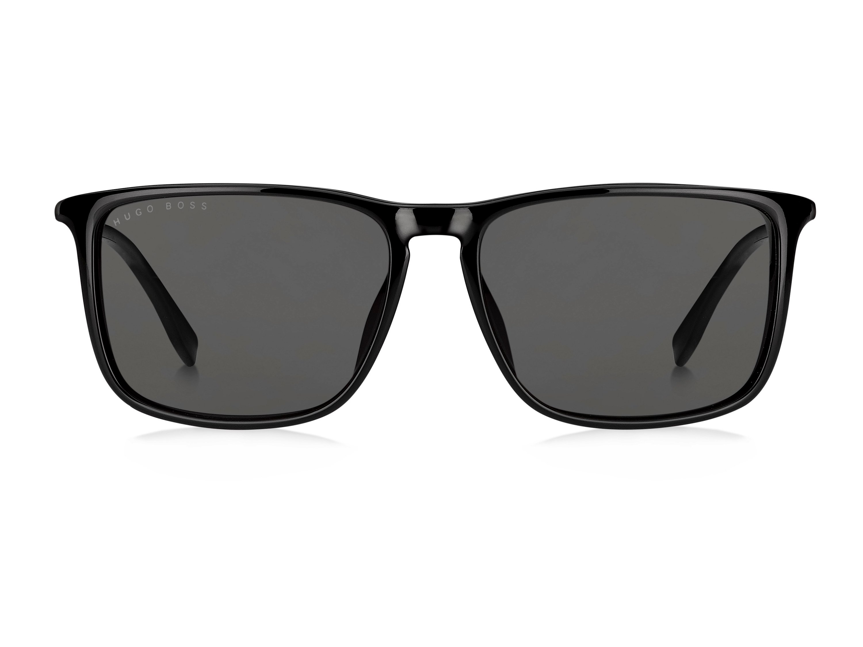 Das Bild zeigt die Sonnenbrille 0665/S/IT 2M2 von der Marke Boss in schwarz.