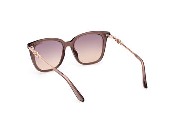 Das Bild zeigt die Sonnenbrille GU7886 59Z von der Marke Guess in lila/gold.