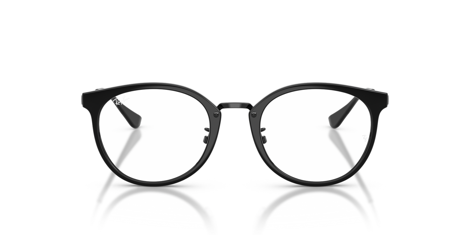 Auf diesem Bild sehen Sie die Korrektionsbrille 0RX7265 von Ray Ban in der Farbe Schwarz.