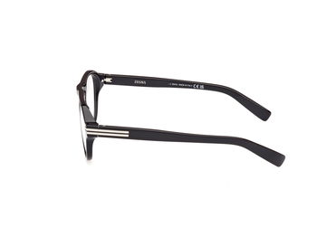 Das Bild zeigt die Korrektionsbrille EZ5281 054 von der Marke Zenga in schwarz glänzend.