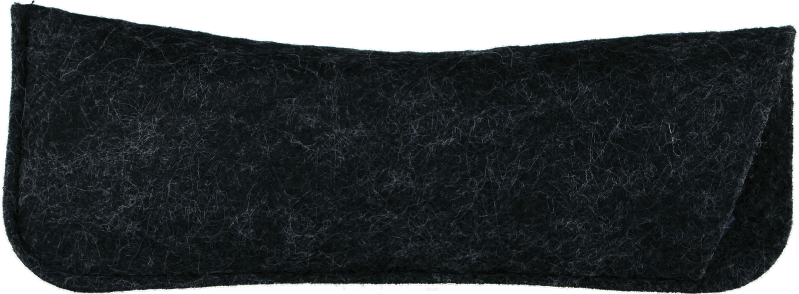 Das Bild zeigt ein rechteckiges Brillenetui in schwarz.