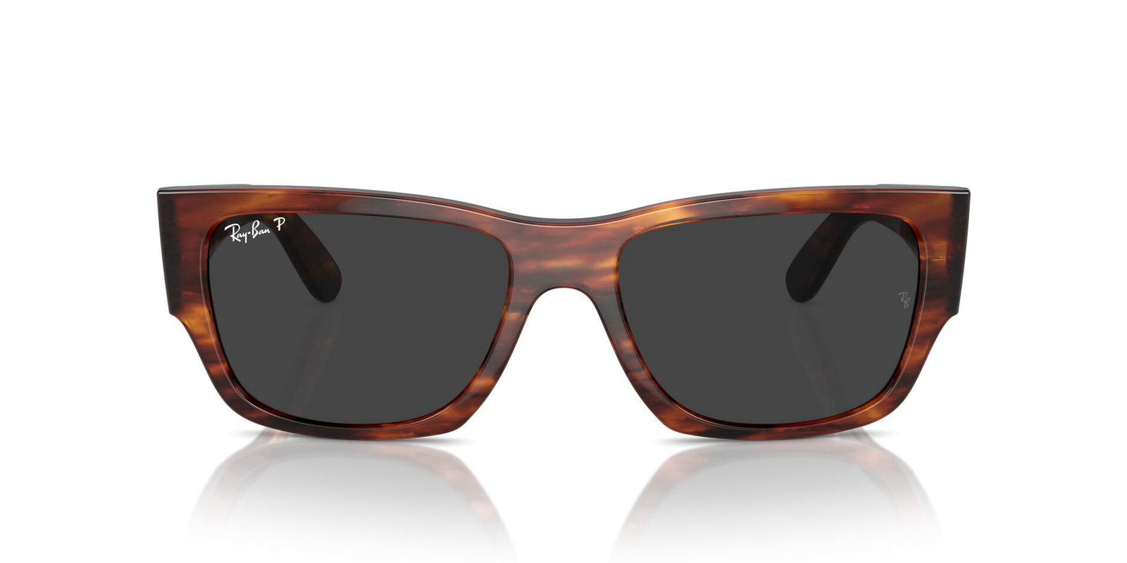 Das Bild zeigt die Sonnenbrille RB0947S 954/48 von der Marke Ray-Ban in Havanna gestreift.