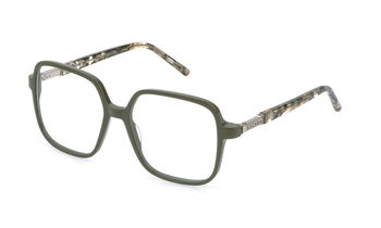 Escada Brille VESF30 06S9 in Kaki Grün